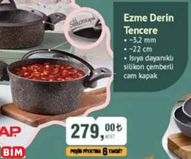 MEHTAP EZME DERİN TENCERE MEHTAP EZME DERİN TENCERE